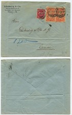 44165 - Beleg - Lehnkering & Cie. Spedition und Rhederei - Münster 22.8.1923