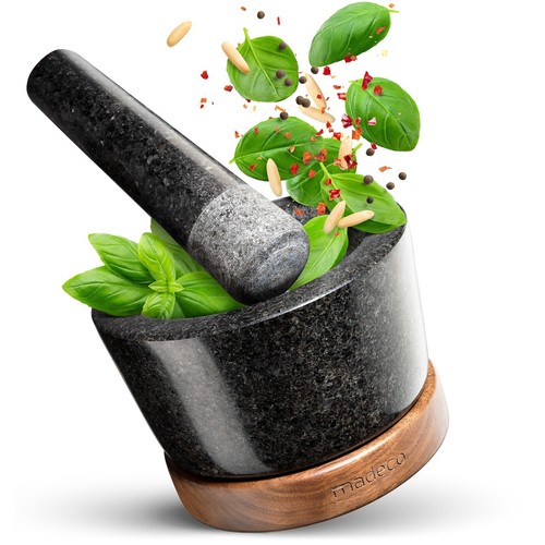 Madeco mörser mit stößel - mörser,