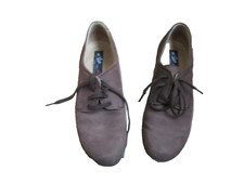 WALD+FLUR braune Damen Schnürschuhe ORNIG Größe: 6,5  Obermaterial echt Leder