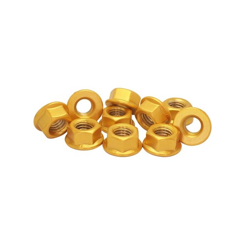 Mutter mit flansch din6923 - mit,