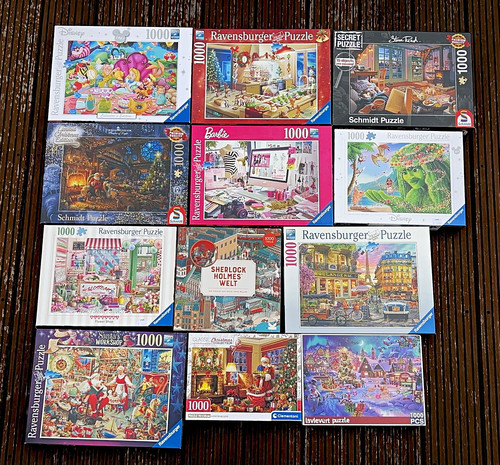Puzzles 1000 teile - 12,