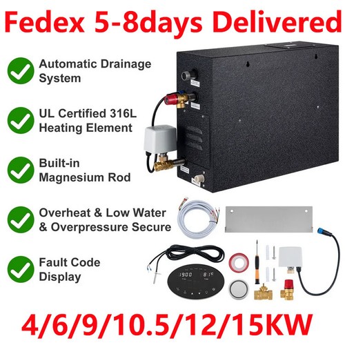 15kw dampfbadgenerator - 6/9/12/15kw,