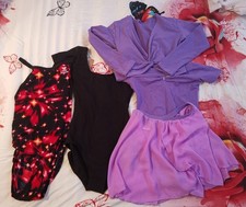 Kinder Ballettkleidung Gr. S (152/158) + 1 Badeanzug