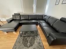 wohnlandschaft u form (xxxlutz) inkl. teppich und couchtisch