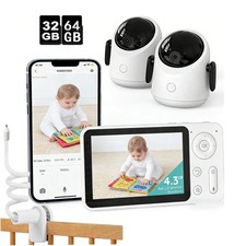 Babyphone mit 2 Kamera und APP