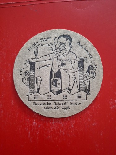 Bierdeckel minister figgen - figgen,