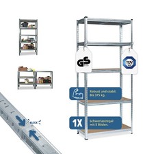 Grafner Schwerlastregal 75x30x172cm Lagerregal Kellerregal Regal Werkstattregal