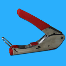 Kompressionszange Crimpzange ROT F-Kompressionsstecker RG-59(4C) RG-6(5C) Zange