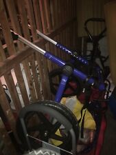 Rollstuhl blauschwarz 65cm 50kg Schwere Hunde, gebraucht 