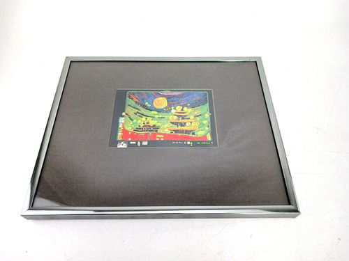 Druck hinter glas gerahmt - druck,