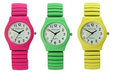 Damenuhr mit Stretcharmband