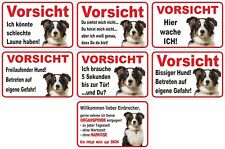 Schild Vorsicht Australian