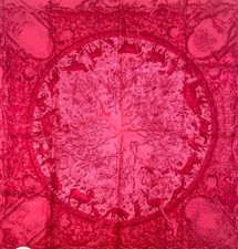 Hermès Tuch Jardins des Metamorphoses, F.Houtin,2010 neu Box rare