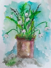Farbenfrohes Aquarelle-