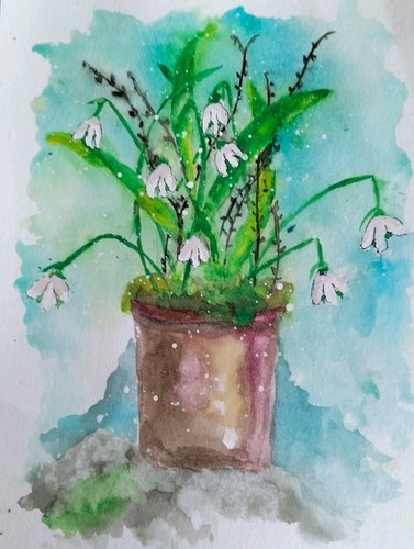 Farbenfrohes aquarelle - farbenfrohes, aquarelle-