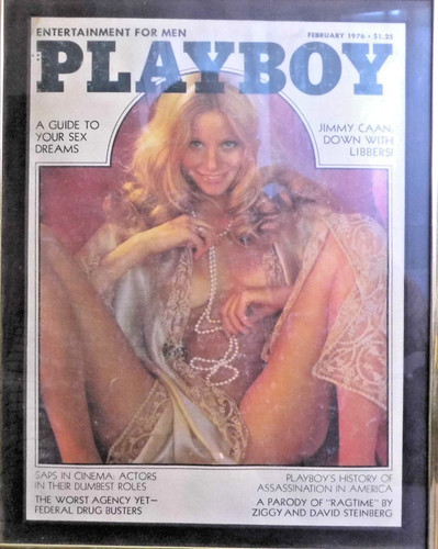 Foto play boy gerahmt - play,