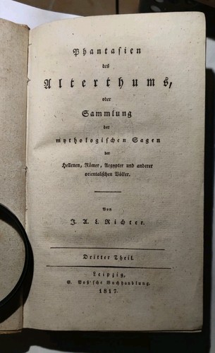 Phantasien des altertums 1817 - phantasien,