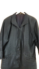 Schöne Damen-Lederjacke von Westbury, Größe 40,dunkles Grau, guter Zustand
