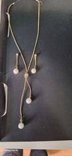 Tchibo..niedliche Kette und Ohrstecker..Set..Neu..goldfarben.