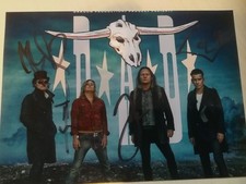 D.A.D. - ROCK BAND  - ORIG. AUTOGRAMME auf 13 x 18 cm FOTO - IN PERSON - SIGNED