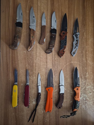 Taschenmesser konvolut 12x - taschenmesser,