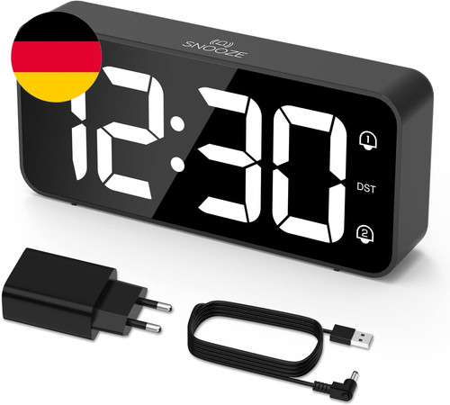 Latec led digitaler wecker - led, mit