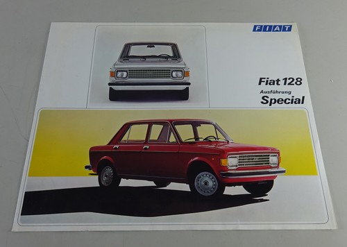 Prospekt broschüre fiat 128 - prospekt,