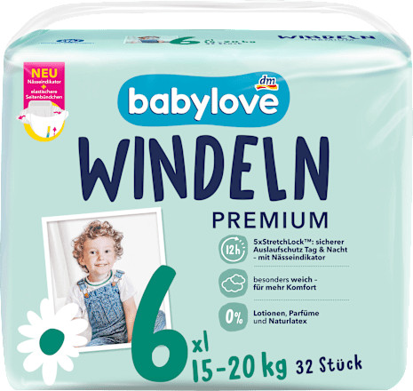 Babylove premium windeln 6 - gr.,