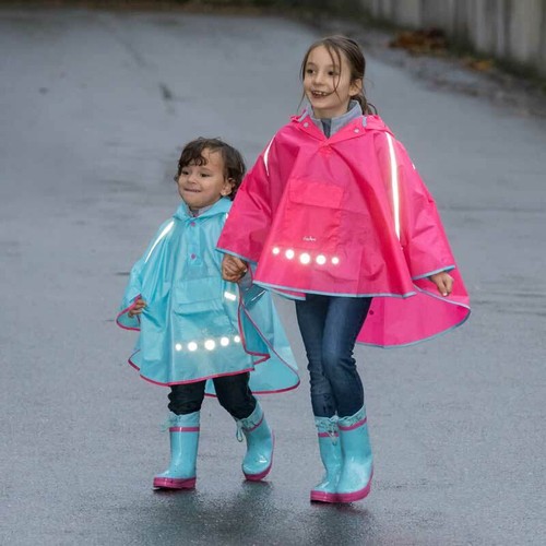 Kinder regenponcho mit kapuze - kinder,