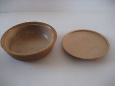 Konfektschale aus Holz, mit Deckel