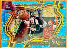 Walker Kessler /99 RC 2022/23 Panini Select Courtside LIGHT BLUE DISCO #276 Rook