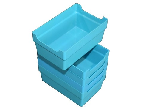 100 kleinteilebox blau - 100,