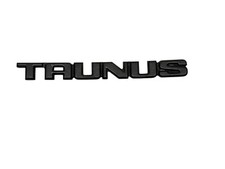 Ford TAUNUS Schriftzug, Metall, schwarz, ca. 17 x 2 cm Emblem