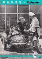 Horex-Hauspost 1954 Nr. 2: * Regina Zusatzschlldämpfer * Kolben * Typenprogramm