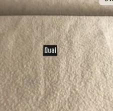 Dual CS Plattenspieler Blech Schild Dust Cover Abdeckhaube CH Emblem 15mmx15 mm