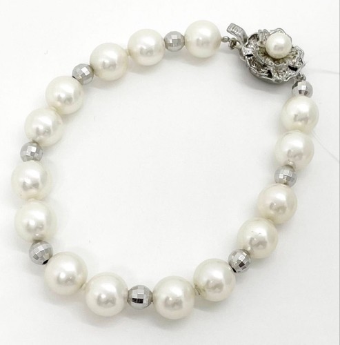 Akoya perlen silber armband - perlen,