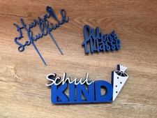 Einschulung deko set cake - deko,