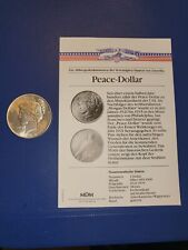 USA: Peace Dollar 1922 Silber Dollar 