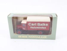 Roskopf H0 1018 Modellauto LKW Mercedes Benz Möbelwagen "Carl Balke" 1:87