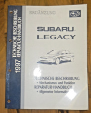 Subaru LEGACY 1997 Technische Beschreibung Ergänzung  WERKSTATT HANDBUCH