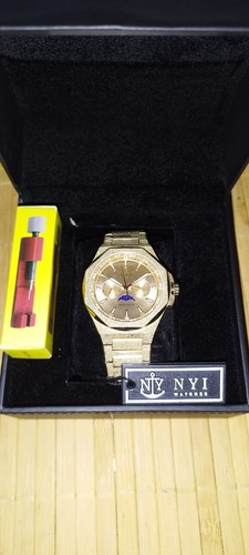 Herrenuhr gold frosted - herrenuhr,
