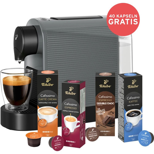 Tchibo pure plus grau - grau, +