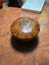 Polnische handgeschnitzte Holzbox