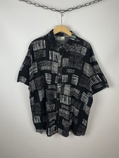 Vintage Hemd Kurzarm Knöpfe