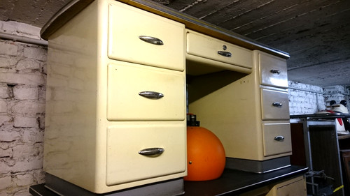 Arzt metallschreibtisch 1950er - arzt,