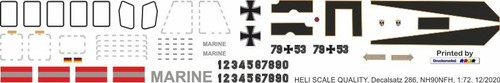 Decal 286 nh90 nth - decal, sea