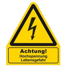 Warnzeichen Achtung 