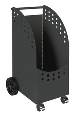 HOLZWAGEN MIT GUMMIREIFEN KAMINHOLZWAGEN KAMINHOLZ HOLZ WAGEN ANTHRAZIT HOLZKORB