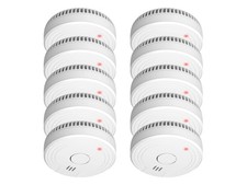 10er Set Rauchwarnmelder