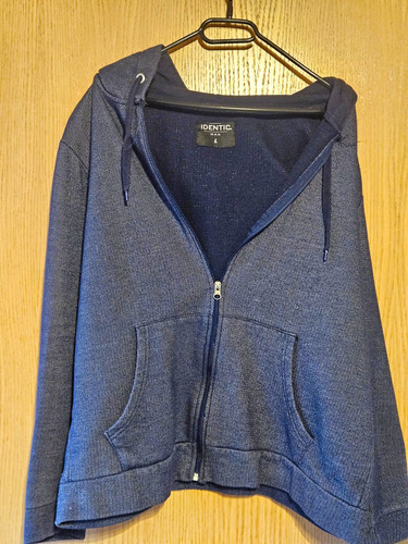 Identic herren hoodie - hoodie, blau